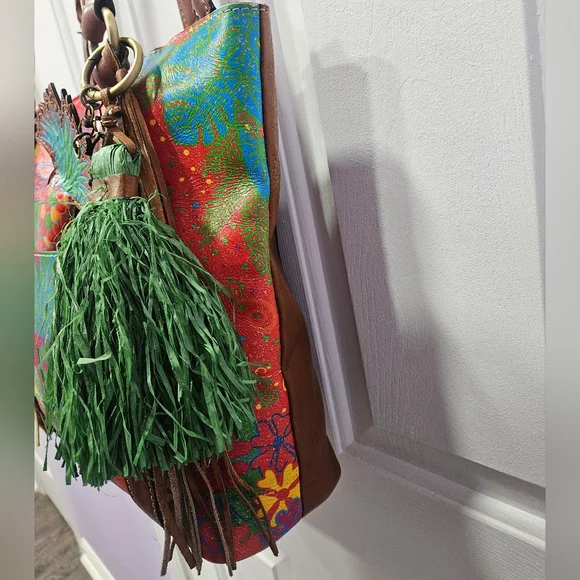 Patricia Nash Rena Tropical Summer Festival Tote - EUC - Picture 7 of 16